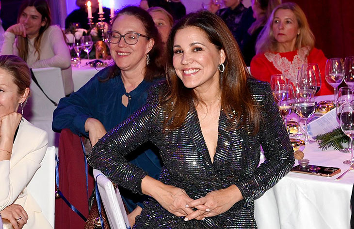 Karin Webb zu Gast auf der Weihnachtsparty von ARTDECO Kosmetik im Hotel Bayerischer Hof (©Foto: ARTDECO) (©Foto. Artdeco)